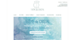 Desktop Screenshot of le-theme-de-cristal.com
